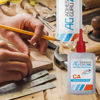 Picture of Adhesive Guru CA Glue with Activator Woodworking (2 x 1.7 oz - 2 x 6.76 fl oz) Ca Glue for Woodworking, Cyanoacrylate Glue and Activator (2 Pack)