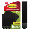 Picture of Command 17217BLK-16NA hanging strips Black