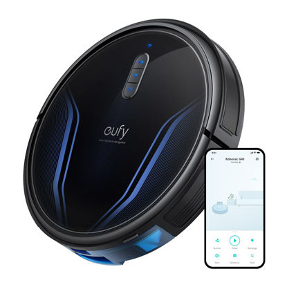 Picture of eufy Clean by Anker, Clean G40, Robot Vacuum, 2,500 Pa Strong Suction, Wi-Fi Connected, Planned Pathfinding, Ultra-Slim Design, Perfect for Daily Cleaning