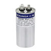 Picture of VEXUNGA 45uF 45 MFD 370VAC 440VAC 450VAC 50/60Hz CBB65 CBB65B Run Start Capacitor for AC Unit Fan Motor Start or Pool Pump or Air Condenser Straight Cool