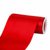 Picture of VATIN 4" Wide Double Faced Polyester Red Satin Ribbon-Continuous 5 Yard/Spool, Perfect for Grand Opening, Chair Sash, Making Bow, Sewing and Wedding Bouquet