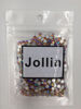 Picture of Jollin Glue Fix Flatback Rhinestones Glass Diamantes Gems For Nail Art (ss16 576pcs, Topaz AB)