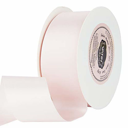 VATIN 1-1/2 Wide Double Faced Polyester Gold Satin Ribbon