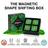 Picture of SHASHIBO Shape Shifting Box - Award-Winning, Patented Fidget Cube w/ 36 Rare Earth Magnets - Transforms Into Over 70 Shapes, Gift Box, Download Fun in Motion Toys Mobile App (Elements, 4 Pack)