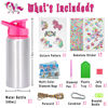 Picture of 7July Decorate Your Own Water Bottle Kits for Girls Age 4-6-8-10,Unicorn Gem Diamond Painting Crafts,Fun Arts and Crafts Gifts Toys for Girls Birthday Christmas