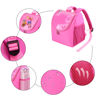 Picture of Carrying Case for Toniebox and Yoto Player, Storage Bag for 5-15 Tonies Figures or Yoto Cards, Pink