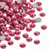 Picture of beadsland Flat Back Crystal Rhinestones Round Gems for Nail Art and Craft Glue Fix,Rose (1.3-1.4mm) SS3/1440pcs