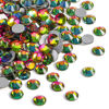 Picture of Beadsland Flat Back Crystal Rhinestones Round Gems for Nail Art and Craft Glue Fix, Rainbow (2.9-3.0mm) SS12/1440pcs