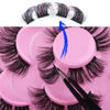 Picture of Focipeysa Cluster Lashes Look Like Extensions 3D Individual Lashes Natural Look False Lashes Wispy Lashes Clusters Fluffy Eyelashes Multipack