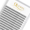 Picture of QUEWEL Cluster Lashes 240Pcs Individual Lashes 20D 0.07C Curl 12mm Knot-Free Lash Extensions Clusters Lashes Soft&Natural False Eyelashes Individual DIY Eyelash Extension at Home(20D 0.07C 12)