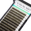 Picture of VAVALASH Ombre Colored Lash Extension 0.07 Thickness D Curl Black Gradient Yellow Individual Premium Eyelash Extensions Volume Lash Extension (Black Gradient Yellow 0.07 D, 8-15mm)