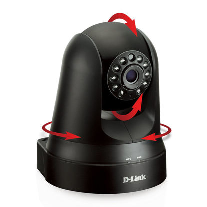 Picture of D-Link DCS-5010L Pan & Tilt Wi-Fi Camera (Black) (Discontinued by Manufacturer)