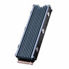 Picture of QIVYNSRY M.2 Heatsink NVMe 2280 PS5 SSD Heat Sink Computer PC PCIE M2 SSD Cooler for Samsung 980 970 EVO Plus SN850 SN750 SN570 Firecuda 530, Space Grey