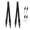 Picture of 2 Pack Adjustable Shoulder Strap:Comfortable for iPad Strap Nylon Neck Lanyard for iPad/Samsung Tablet Case,Camera Binocular Crossbody Laptop Luggage Bag