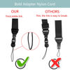 Picture of 2 Pack Adjustable Shoulder Strap:Comfortable for iPad Strap Nylon Neck Lanyard for iPad/Samsung Tablet Case,Camera Binocular Crossbody Laptop Luggage Bag