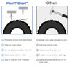 Picture of AUTOWN Tire Repair Kit - 68pcs Heavy Duty Tire Plug Kit, Universal Tire Repair Tools to Fix Punctures and Plug Flats Patch Kit for car Motorcycle, Truck, ARB，ATV, Tractor, RV, SUV, Trailer