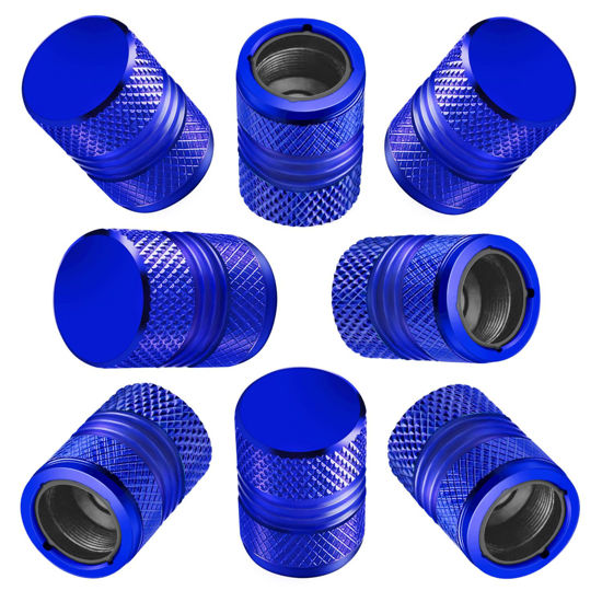 Blue on sale tire caps