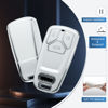 Picture of YO&YOYE for Audi Key Fob Cover with Keychain, Soft TPU Key Case Protection Fit for A4 Q7 Q5 TT A3 A6 SQ5 R8 S5