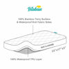 Picture of Waterproof Bamboo Bassinet Mattress Pad Cover Compatible with Cuddor Bedside and Chicco LullaGo Portable Bassinet (33"x19", not for Chicco LullaGo Anywhere Portable), 2 Pack, Ultra Soft Sleep Surface