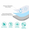 Picture of Waterproof Bassinet Mattress Pad Cover Fit for KoolerThings (3 in 1) Baby Bedside Bassinet, 2 Pack, Ultra Soft Bamboo Sleep Surface, Breathable and Easy Care