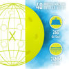 Picture of Franklin Sports Outdoor- X-40 Pickleball Balls - USA Pickleball (USAPA) Approved - 3 Pack Outside Pickleballs - Optic Yellow - US Open Ball