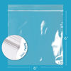 Picture of Clear Plastic Zip Sandwich Bags - Bulk GPI Pack of 100 6" x 6" 2 mil Thick, Strong & Durable RECLOSABLE Poly Baggies with Resealable Zip Top Lock for Travel, Storage, Packaging & Shipping.