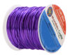 Picture of Mandala Crafts Anodized Aluminum Wire for Sculpting, Armature, Jewelry Making, Gem Metal Wrap, Garden, Colored and Soft, 1 Roll(20 Gauge, Purple)