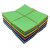 Picture of 42pcs Felt Fabric Sheet Assorted Color Felt Pack DIY Craft Squares Nonwoven (25 * 25cm)