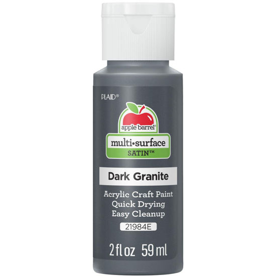 Picture of Apple Barrel Multi Surface Acrylic Paint, 2 oz, Dark Granite 2 Fl Oz