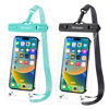 Picture of Waterproof Phone Pouch - 8.5in Large Water Proof Cell Phone Case for Beach Travel Must Haves, Case Friendly Waterproof Phone Bag with Lanyard for iPhone 14 Pro Max Galaxy S23 Ultra, Cruise Essentials