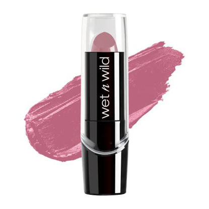 Picture of Wet n Wild Silk Finish Lipstick| Hydrating Lip Color| Rich Buildable Color| Will You Be With Me? Pink, 0.13 Ounce (Pack of 1)