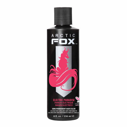 Picture of ARCTIC FOX Vegan and Cruelty-Free Semi-Permanent Hair Color Dye (8 Fl Oz, ELECTRIC PARADISE)