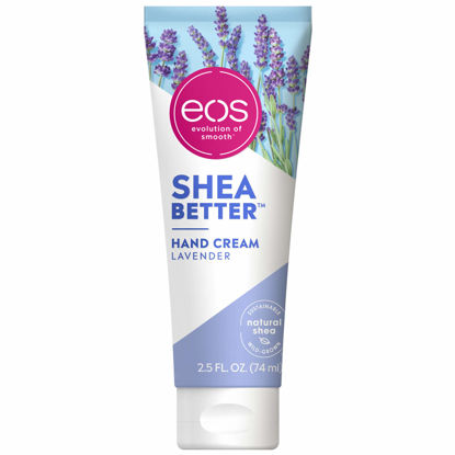 Picture of eos Shea Better Hand Cream - Lavender | Natural Shea Butter Hand Lotion and Skin Care | 24 Hour Hydration with Shea Butter & Oil | 2.5 oz,2040870