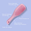 Picture of Tangle Teezer The Mini Ultimate Detangling Brush, Dry and Wet Hair Brush Detangler for Traveling and Small Hands, Baby Pink Sparkle