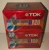 Picture of TDK D120 Dynamic Audio Cassette Tapes (10 pack)