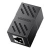 Picture of UGREEN RJ45 Coupler Ethernet Extender 1000Mbps, Cat7 Cat6 Cat5e 328ft Ethernet Cable Extender Ethernet Adapter, LAN Connector in Line Coupler Female to Female Black