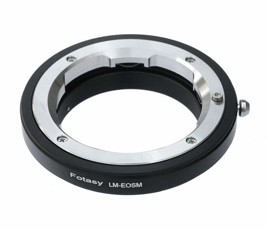 Picture of Fotasy Leica M Lens to EF-M Mount Adapter, LM Lense EOS M Adapter, Compatible with Canon EF M Mount Mirrorless Cameras EOS M M2 M3 M5 M6 M6 Mark II M10 M50 M100 M200 M200