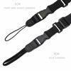 Picture of CHMETE Camera Neck Straps with Quick Release Black for DSLR Camera or Binoculars Strap