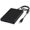 Picture of Floppy Disk Reader External Floppy Disk Drive Floppy Disk Reader USB 3.5-inch USB Floppy Disk Reader 1.44 MB FDD Portable Floppy Disk for PC Windows/XP / 7/8/10/11 Plug and Play