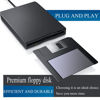 Picture of Floppy Disk Reader External Floppy Disk Drive Floppy Disk Reader USB 3.5-inch USB Floppy Disk Reader 1.44 MB FDD Portable Floppy Disk for PC Windows/XP / 7/8/10/11 Plug and Play