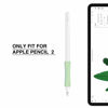 Picture of 3 Pack iPencil Grips Case Cover Silicone Sleeve Holder Compatible with Apple Pencil 2nd Generation, iPad Pro 11 12.9 inch 2018 (White, Grey, Green)