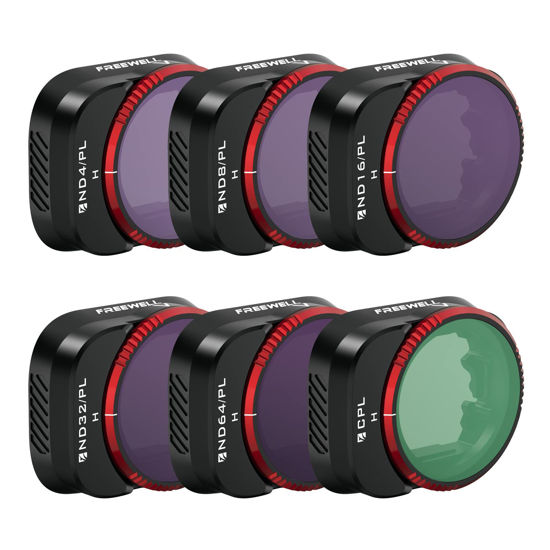 Picture of Freewell Bright Day - 6Pack Filters Compatible with Mini 3 Pro/Mini 3