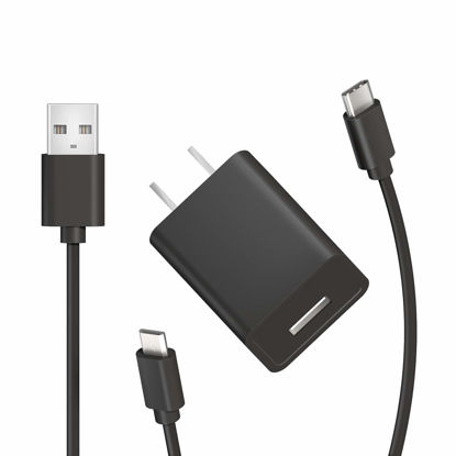 Picture of 6Ft Fast Charger Fit for Kindle E-Reader 2 3 4 5 6 7 8 9 10 11,All Kindle Paperwhite,Oasis,Voyage,Kindle Touch,DX,Keyboard,Kids Edition(with 6Ft Micro USB & USB C)