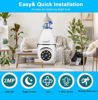 Picture of Light Bulb Camera,360° Light Bulb Security Camera,2.4GHz Smart Wireless WiFi 1080P HD Security Camera for Indoor- Outdoor with Motion Detection and Alarm Night Vision