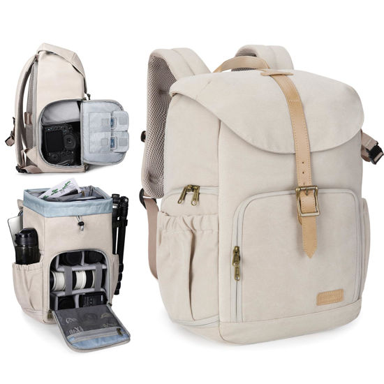 Camera bag with 15 inch clearance laptop