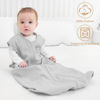 Picture of Yoofoss Baby Sleep Sack 0-6 Months Baby Wearable Blanket 100% Cotton 2-Way Zipper TOG 0.5 Toddler Sleeping Sack 3 Pack, Comfy Soft Lightweight Sleep Sacks for Babies(Small)