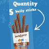 Picture of Jack&Pup Thick Bully Sticks 12 Inch Premium Dog Bully Sticks for Large Dogs Aggressive Chewers - All Natural Bully Sticks Odor Free 12" Large Bully Sticks, Long Lasting Dog Chews Bully Stick (5 Pack)