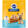 Picture of PEDIGREE DENTASTIX Toy/Small Dog Dental Treats Original Flavor Dental Bones, 13.97 oz. Pack (58 Treats)