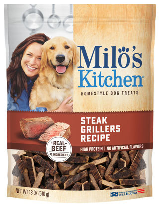 Picture of Milo's Kitchen Dog Treats, Steak Grillers, 18 Ounce