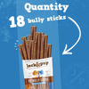 Picture of Jack&Pup 12-inch Premium Grade Odor Free Bully Sticks Dog Treats (18 Pack) 12” Long All Natural Gourmet Dog Treat Chews Fresh and Savory Beef Flavor - Long Lasting Treat